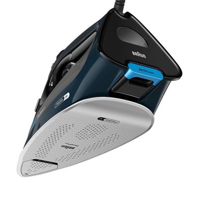 4. Braun TexStyle 9 0127409002 żelazko Żelazko parowe EloxalPlus soleplate 3200 W Ciemny Niebieski