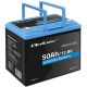 6. Qoltec Akumulator LiFePO4 Litowo-Żelazowo-Fosforanowy | 12.8V | 50Ah | 640Wh| BMS