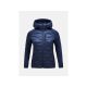 Kurtka Peak Performance W Helium Down Hybrid Hood granatowy