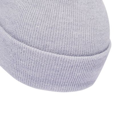 8. Czapka adidas New Logo Beanie Cuff szara JX5746