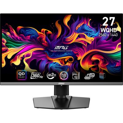 16. MSI Monitor 26.5" MPG 271QRX QD-OLED WQHD 360Hz