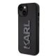 2. Etui Karl Lagerfeld 3D Rubber Glitter Logo na iPhone 15 - czarne