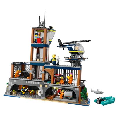 4. LEGO City 60419 Policja z Więziennej Wyspy