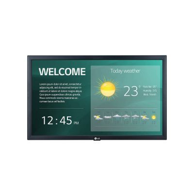 8. LG 22SM3G-B Digital signage display 54,6 cm (21.5') IPS Wi-Fi 250 cd/m2 Full HD Czarny Procesor wbudowany 16/7