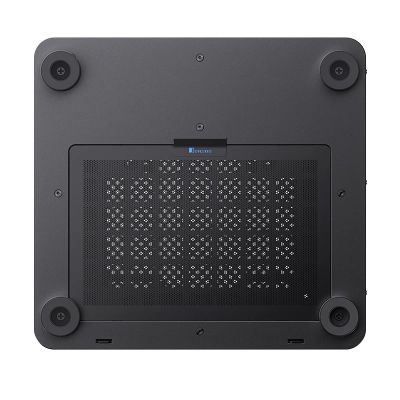 23. Obudowa PC Jonsbo TK-0, Mini-Tower, Mini-ITX, Tempered Glass, Holz - schwarz
