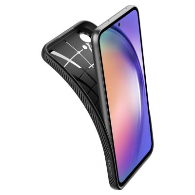 14. Etui Spigen Liquid Air na Samsung Galaxy A54 5G - czarny mat