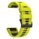 2. Pasek Tech-Protect IconBand Pro na Garmin Fenix 3 / 5X / 3HR / 5X Plus / 6X / 6X Pro / 7X - limonkowo-czarny