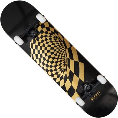 7. Deskorolka Rocket Vortex Foil Gold 8" RKT-COM-1553