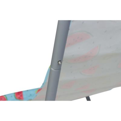 4. LEŻAK OGRODOWO - PLAŻOWY SKŁADANY I TORBA FRUIT MELON