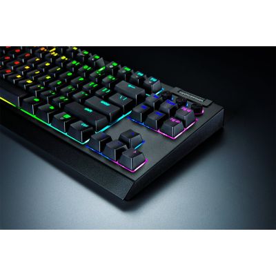 4. Razer BlackWidow V4 Tenkeyless HyperSpeed klawiatura Gaming USB + RF Wireless + Bluetooth QWERTY Amerykański międzynarodowy Czarny