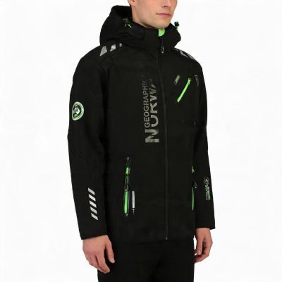 4. Kurtka Geographical Norway Richier Sam-Rbm New Men 007 M RBMWC1516H/GN/Black