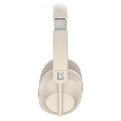 11. DEFENDER SŁUCHAWKI BLUETOOTH FREEMOTION B485 ANC BEŻOWE 63486