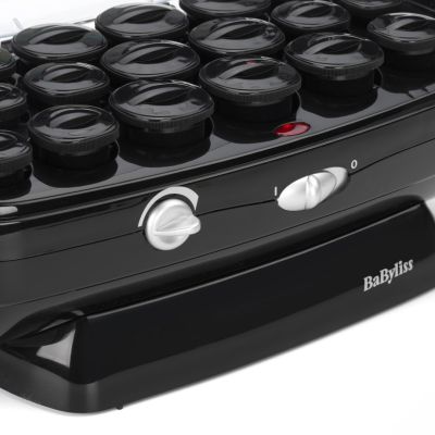 7. BaByliss Thermo Ceramic Rollers Zestaw do stylizacji włosów Czarny, Stal nierdzewna 50 W 2 m