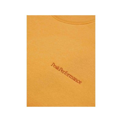 3. Bluza Peak Performance M Original Small Logo Cre pomarańczowy