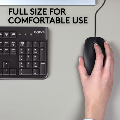 3. Mysz Logitech 910-005508 (optyczna; 1000 DPI; kolor czarny)