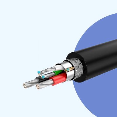 6. Kabel Ugreen US289 60135 micro USB / USB-A 0.5m - czarny