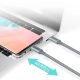 9. Kabel Choetech XCC-1002-GY USB-C - USB-C PD QC 100W 5A 480Mb/s 1,8m - szary