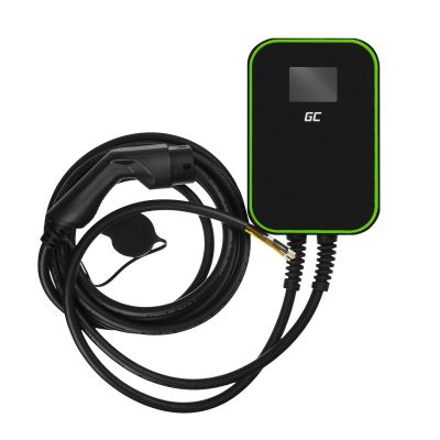 8. Ładowarka wallbox Green Cell EV PowerBox 22kW z kablem