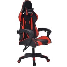 Fotel gamingowy HappyGame model 7911 kolor czerwony