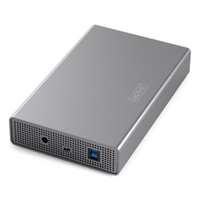 10. Digitus Obudowa dysku twardego USB 3.0, 3,5", SATA, 16 TB, aluminium