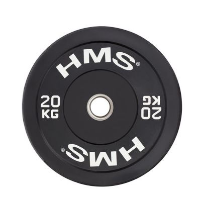 Talerz olimpijski HMS BLACK BUMPER 20 kg BBR20 