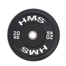 Talerz olimpijski HMS BLACK BUMPER 20 kg BBR20 