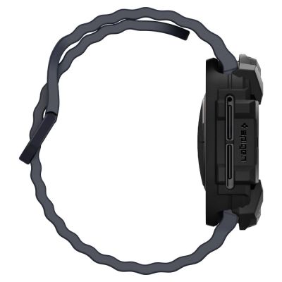 4. Etui Spigen Rugged Armor na Samsung Galaxy Watch Ultra (47 mm) - czarny mat