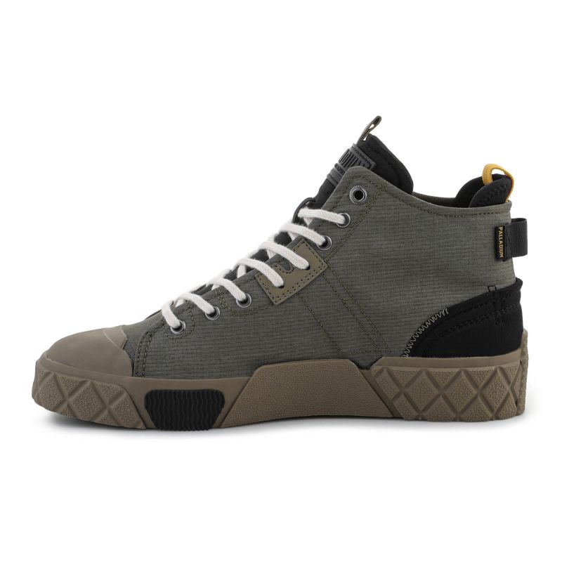 4. Palladium Ace City Shel Chukka 79131-345 Olive Night