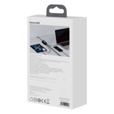 19. Baseus GaN3 Pro szybka uniwersalna ładowarka sieciowa GaN 2 x USB Typ C / 2x USB 100W PD3.0, QC4.0+, AFC czarny (CCGP000101)