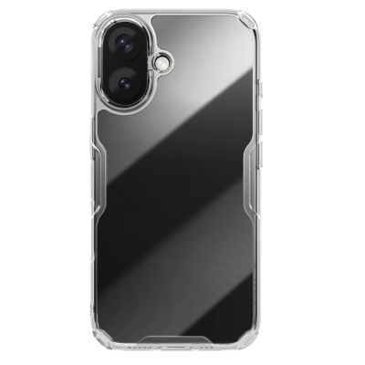Etui Nillkin Nature Pro Case na iPhone 16 - przezroczysto-białe