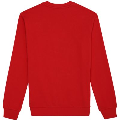 2. Bluza męska Fila Leverano Regular Crew Sweat czerwona FAM0876 30002