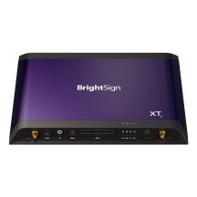 BRIGHTSIGN Potężny, ultracienki odtwarzacz zapewniający najwyższą jakość wideo od 1080p do 8K60p i odtwarzający ruchomą grafikę 3D z dużą liczbą klatek na sekundę. Rozszerzony pakiet I/O z GB Ethernet obsługujący PoE+, GPIO, cyfrowe audio IR, szeregowy