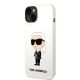 2. Etui Karl Lagerfeld Silicone Ikonik na iPhone 14 Plus - białe