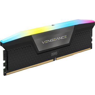 2. Corsair Vengeance RGB CMH32GX5M2B6400C32 moduł pamięci 32 GB 2 x 16 GB DDR5 6400 MHz
