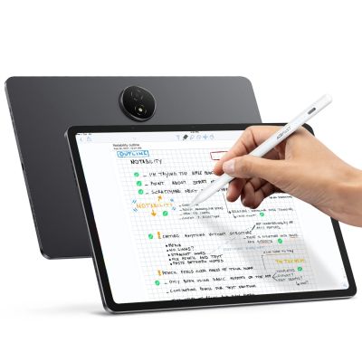 5. Rysik stylus pojemnościowy Acefast V1 uniwersalny z 2 wymiennymi końcówkami - biały