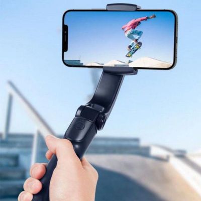 3. Gimbal Spigen S610W Bluetooth z selfie stickiem - czarny