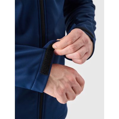 7. Kurtka softshell wiatroodporna membrana 5 000 męska 4F NOSH4SFM001B-31S