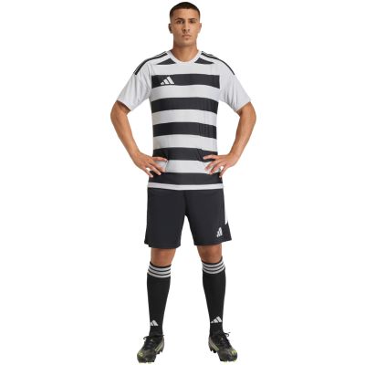 7. Koszulka męska adidas Hooped 26 Jersey szaro-czarna KF3396
