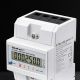 9. Qoltec 50980 Trójfazowy elektroniczny licznik z resetem | miernik zużycia energii na szynę DIN | 400V | 100A | LCD | LED | 4P