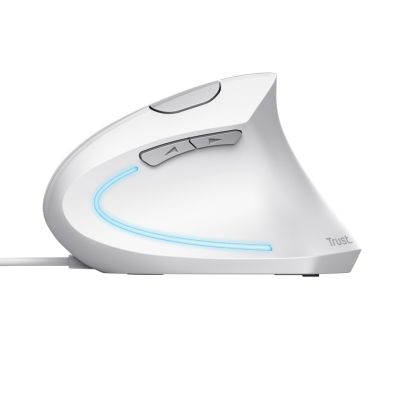 8. Mysz TRUST Verto ERGO vertical ergonomic White