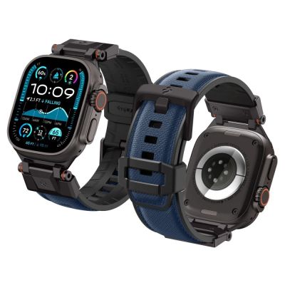 14. Pasek Spigen DuraPro Armor na Apple Watch 44 / 45 / 46 / 49 mm - granatowy
