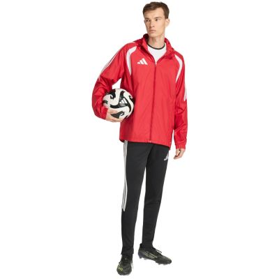 7. Kurtka męska adidas Tiro 26 League Windbreaker czerwona JY9731