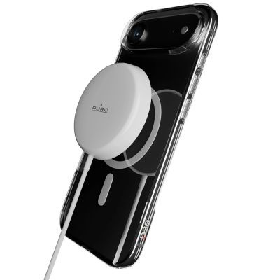8. Etui Puro Impact Clear D3O TPU+PC kompatybilne z MagSafe na iPhone 17 Air - przezroczyste