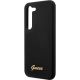 6. Etui Guess Silicone Vintage Gold Logo na Samsung Galaxy S23 - czarne