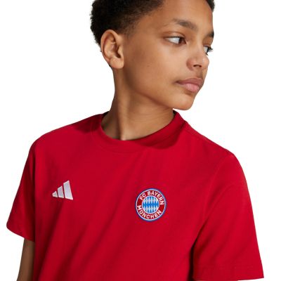 10. Koszulka dla dzieci adidas FC Bayern Munich Tee czerwona IT4138