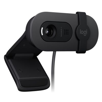 9. Logitech Webcam Brio 100 Black