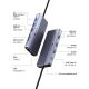 2. ICY BOX IB-DK4062-CPD Przewodowa USB 3.2 Gen 1 (3.1 Gen 1) Type-C Antracyt