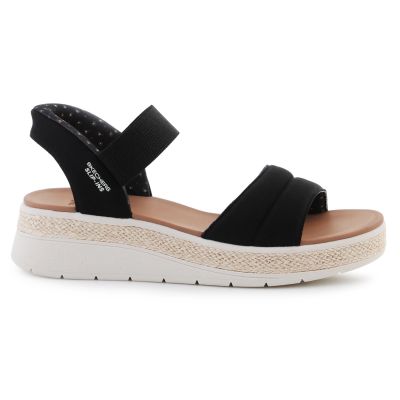 4. Sandały Skechers Slip-Ins: Bobs Sun Ray W 114413-BLK