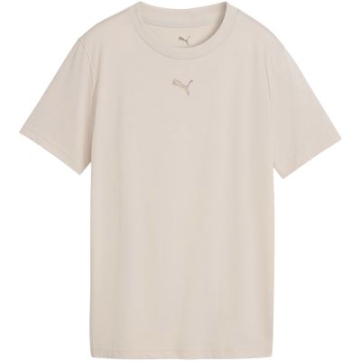 2. Koszulka dla dzieci Puma ESS Centered Cat Logo Tee beżowa 692972 82