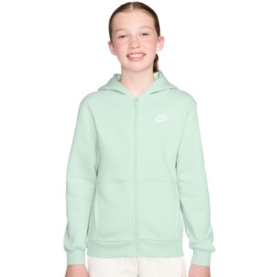 Bluza dla dzieci Nike Sportswear Club Fleece miętowa FD3004 394